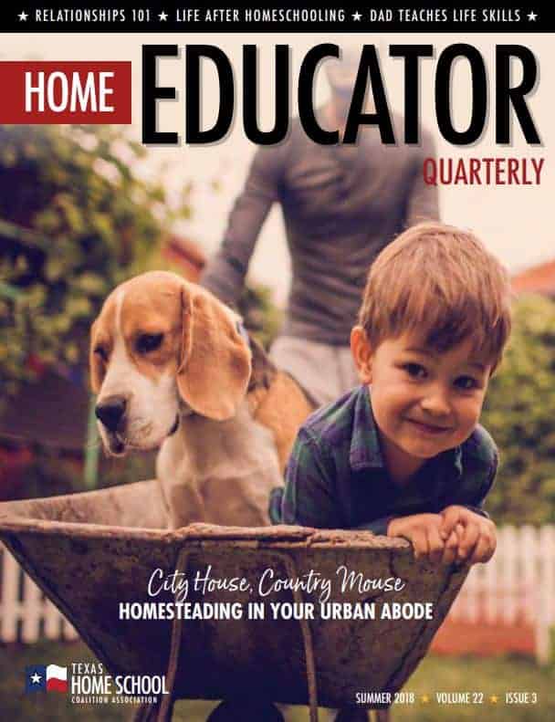 Summer 2018 Home Educator Quarter Cover Image
